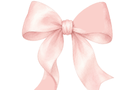 Download Watercolor Pastel Ribbon Bow Clipart Set - Art Collection