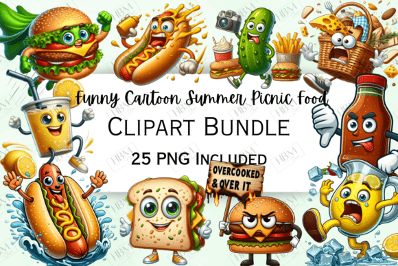 Download Funny Picnic Food Clipart - Art Collection