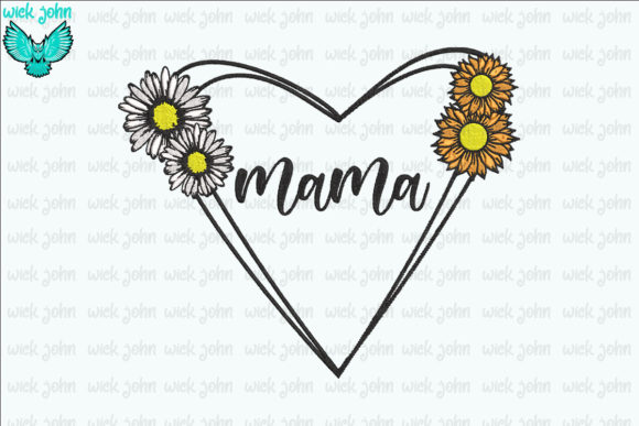 Download Mama Heart Sunflower - Art Collection