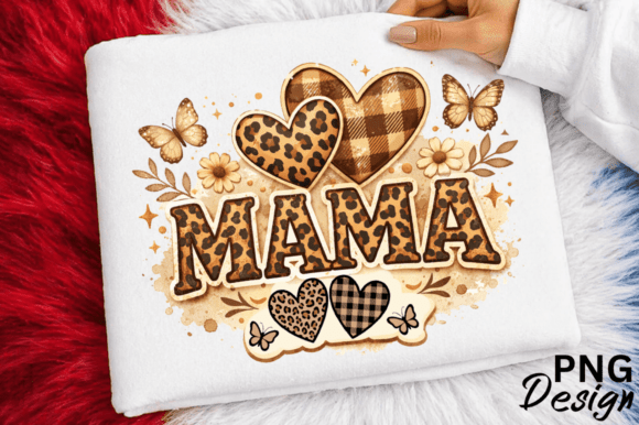 Download Mama Floral Heart PNG Design - Art Collection