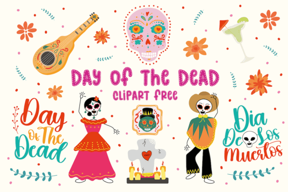 Download Day of the Dead Clipart Free - Art Collection