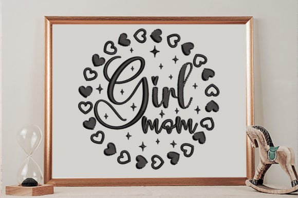 Download Girl Mom Hearts - Art Collection