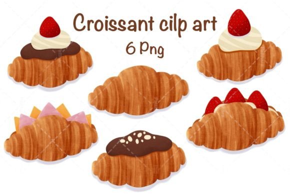 Download Croissant ClipArt, Brunch - Art Collection