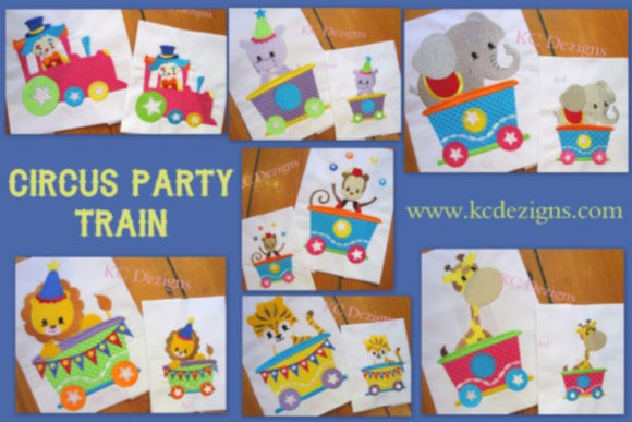 Download Circus Party Train Full Set - Art Collection